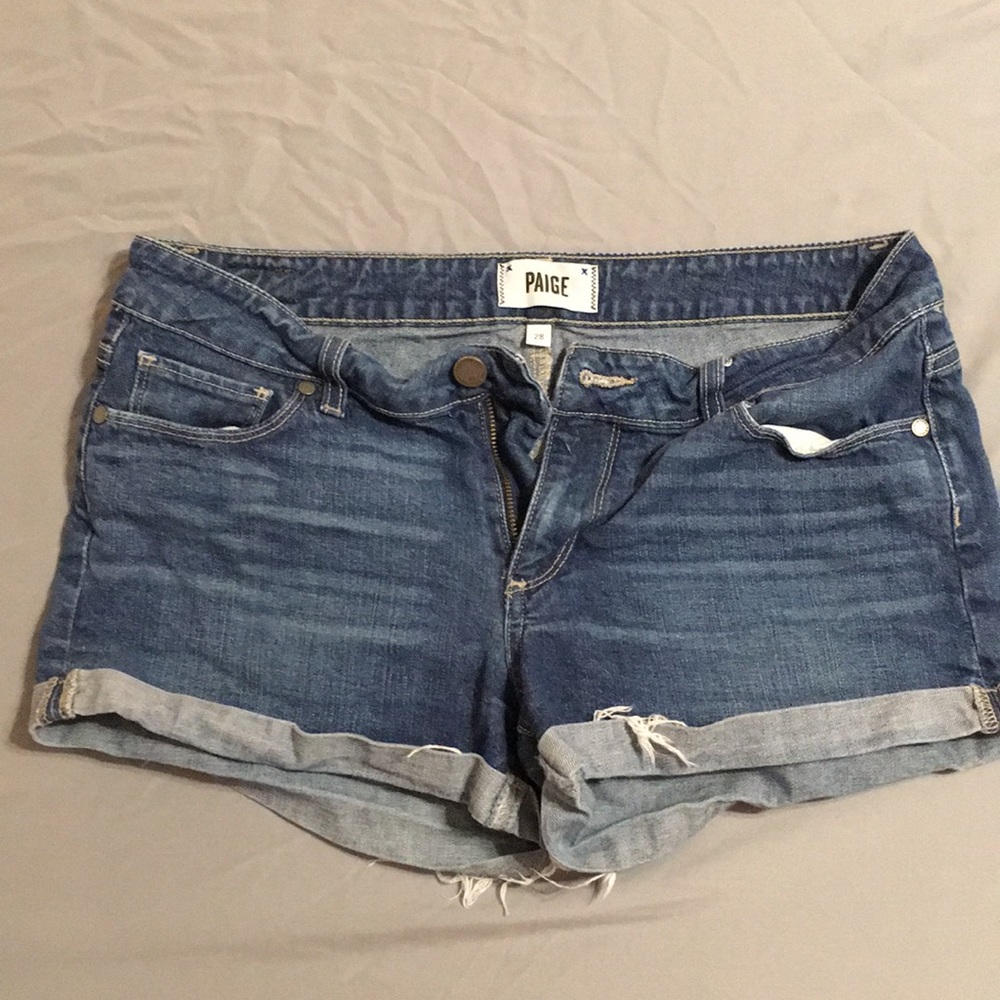 Paige denim shorts